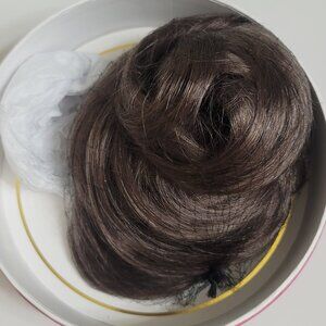 Luxy Sandy Brown Clip-In Bun
